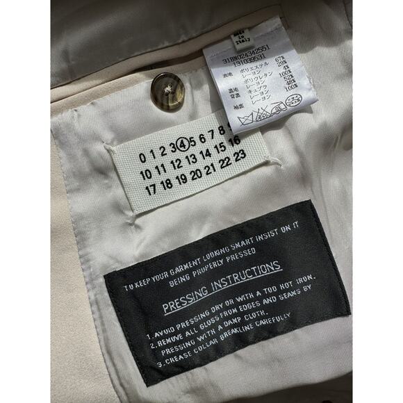 Maison Martin Margiela Line 4 Pastel Pink Blazer - Picture 5 of 10